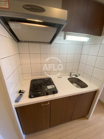 アーデン谷町のキッチン|アーデン谷町　2口ガスシステムキッチン