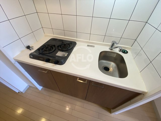 アーデン谷町のキッチン|アーデン谷町　2口ガスシステムキッチン