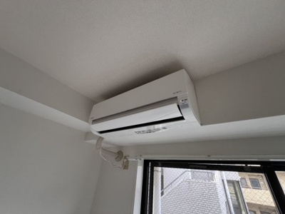 【設備】 | ローズガーデン１番館 | 快適に過ごせるエアコン付