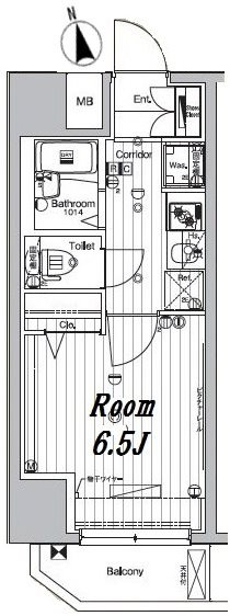 メイクスデザイン住吉Ⅳの間取り