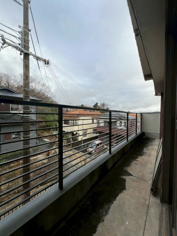 下谷上戸建のバルコニー