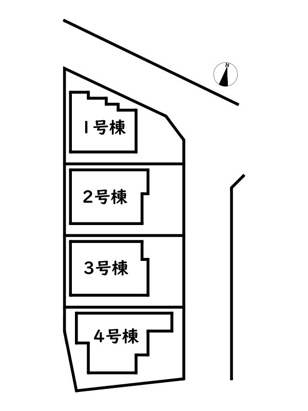 姫路市青山7期/新築戸建の区画図