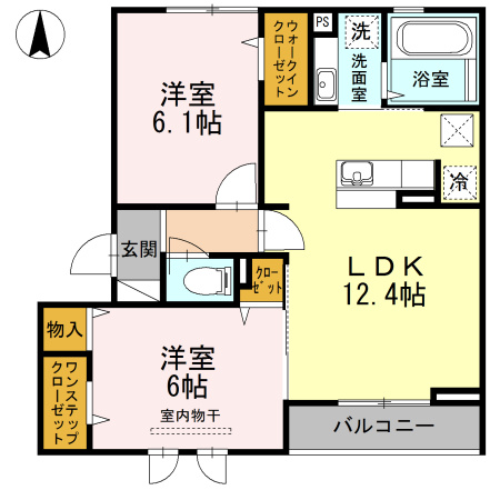 【間取り】 | グリーンパレス宮沢