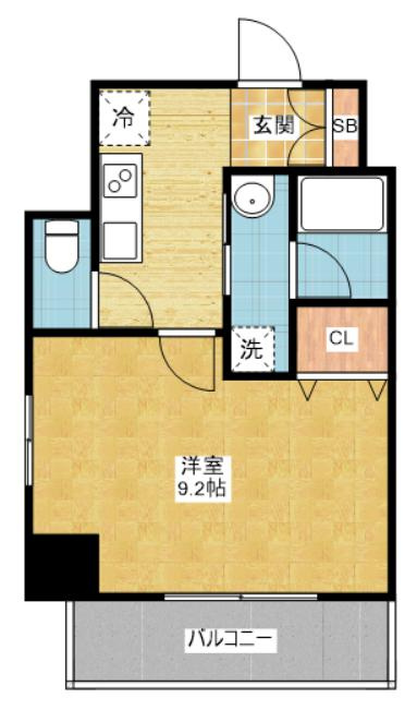 CITY SPIRE 名駅前|名古屋市の賃貸ならMy賃貸の間取り|CITY SPIRE 名駅前(レーベスト名駅南)