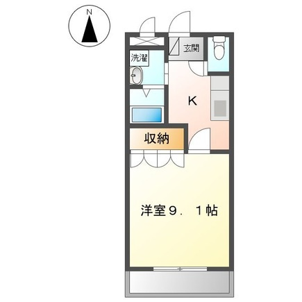 クレディール豊田の間取り|間取図