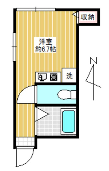 【間取り】 | 福米コーポ