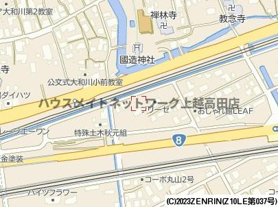 ブリーゼの地図|位置図