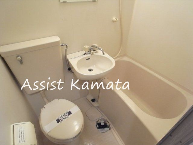 スカイコート蒲田第２の浴室