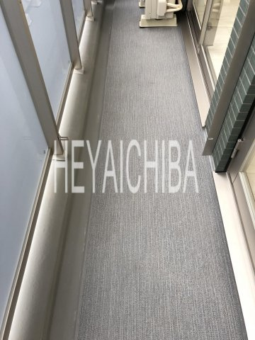 グランド・ガーラ大島のバルコニー