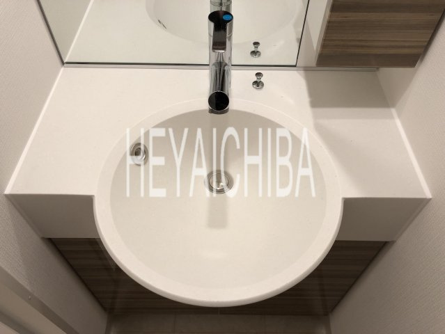 グランド・ガーラ大島の洗面所