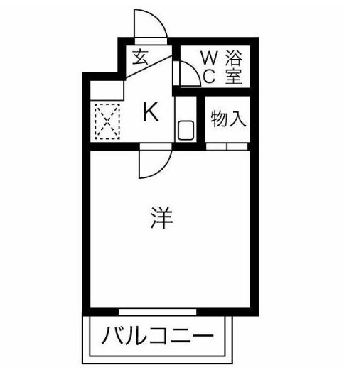 【間取り】 | Ｋフラット