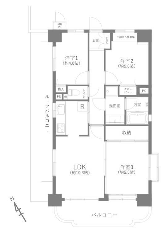 ライオンズマンション越谷南