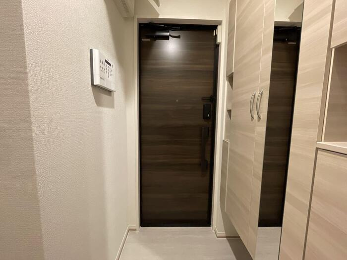 ウィンドテラス荒川の玄関