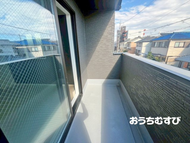 名古屋市北区長喜町2期(全2棟)のバルコニー