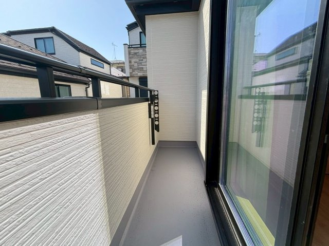 江戸川区東小岩１丁目　新築戸建B号棟のバルコニー|2026年3月1日撮影