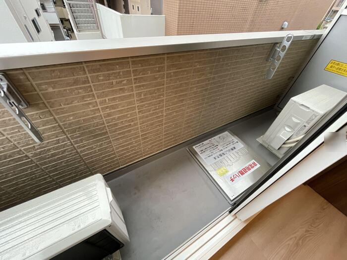 ウィンドテラス荒川のバルコニー