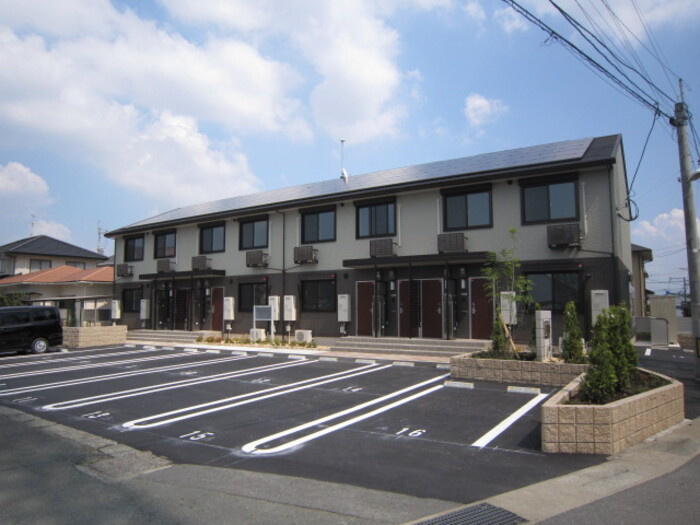 熊本市東区上南部２丁目のアパートの外観