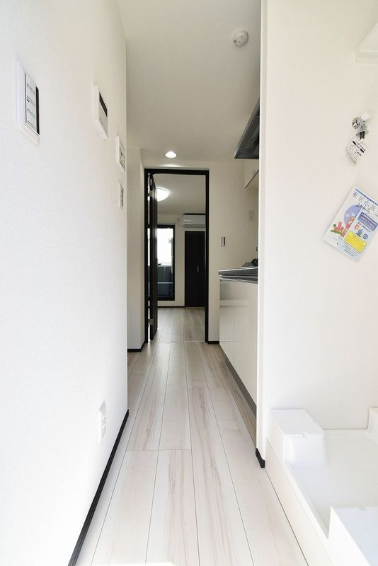 グランクオール金町の玄関