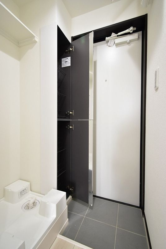 グランクオール金町の玄関