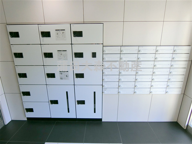 ジェノヴィア蒲田Ⅱスカイガーデンのその他共用部分|宅配BOX　メールBOX