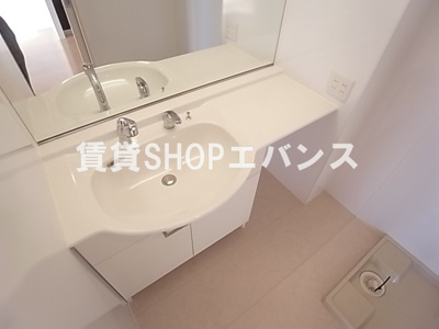 【洗面所】 | ソリエガーデン | コンパクトで使いやすい洗面所