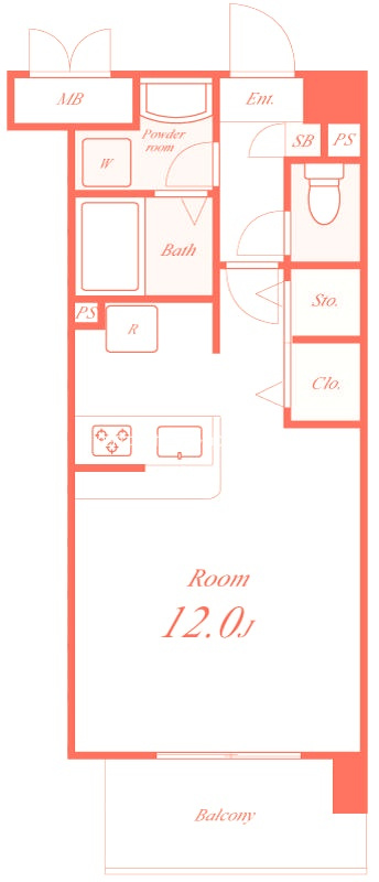 レ シルフィードの間取り
