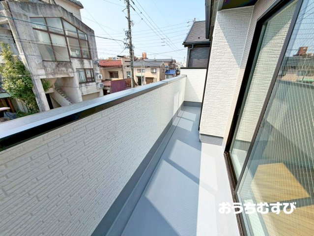 名古屋市北区長喜町2期(全2棟)のバルコニー
