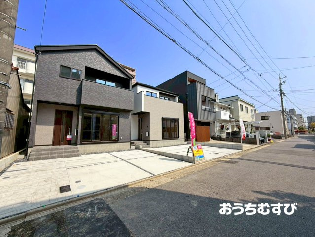 名古屋市北区長喜町2期(全2棟)の前面道路含む現地写真