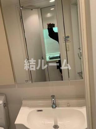 練馬区田柄２丁目の賃貸マンションの洗面所