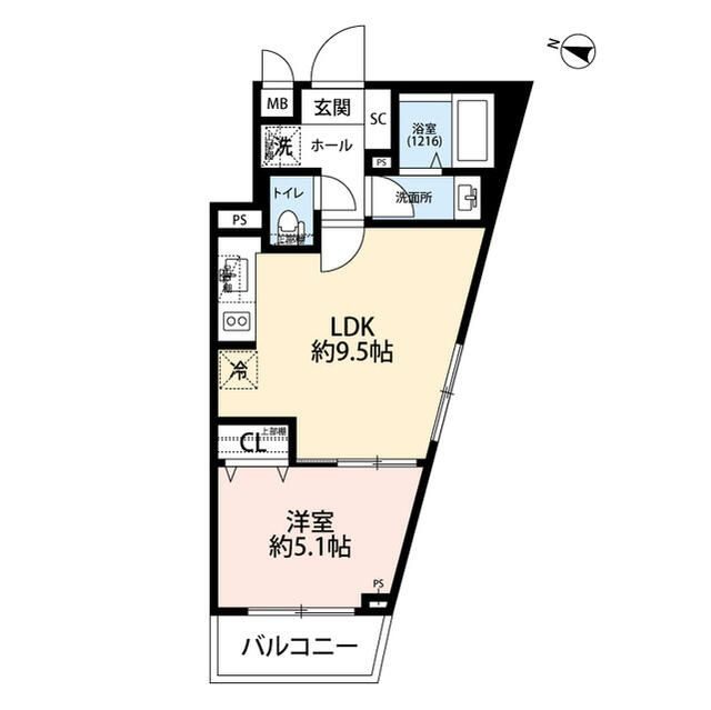 プレール・ドゥーク練馬Ⅱの間取り