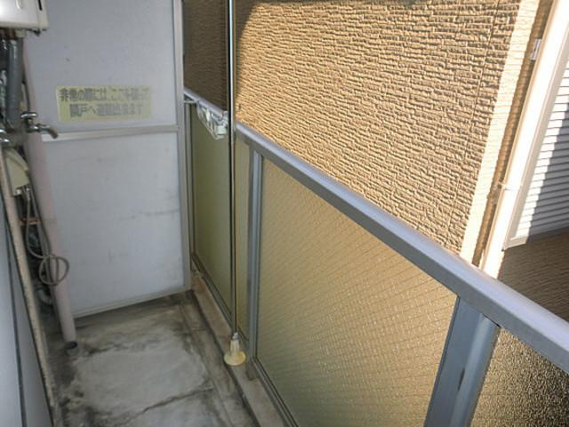 マンション・ソアーベのバルコニー