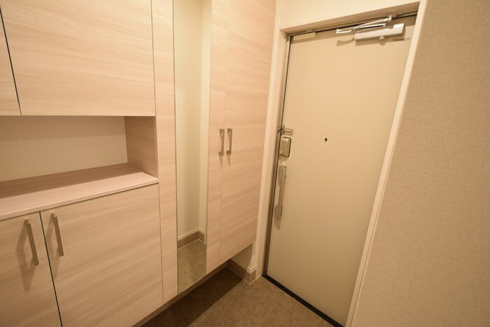 サンパティーク住吉の玄関