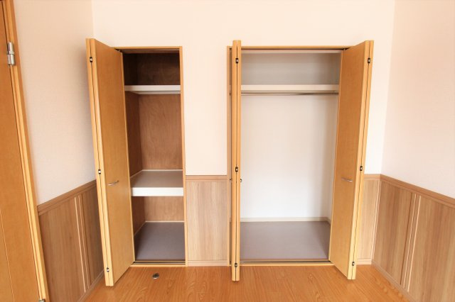 コートヤードの収納