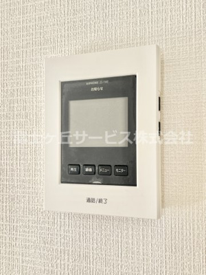 【セキュリティ】 | 田方郡函南町仁田 12期 新築一戸建て 2号棟 | TVモニター付きインターフォンです
