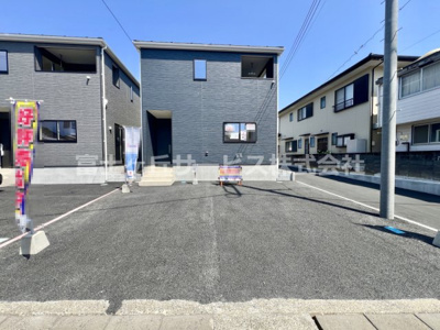 【駐車場】 | 田方郡函南町仁田 12期 新築一戸建て 2号棟 | 駐車場があるので、車を買う予定の方も安心です