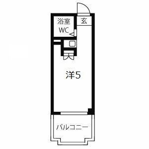 ネオダイキョー三宮の間取り