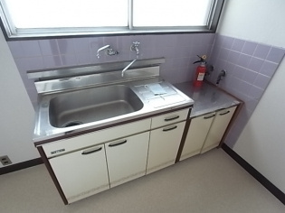 グリーンマンションのキッチン