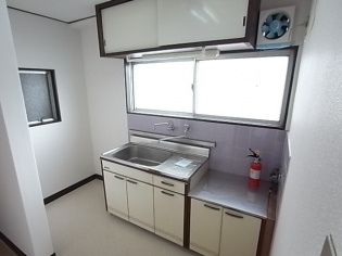 グリーンマンションのキッチン