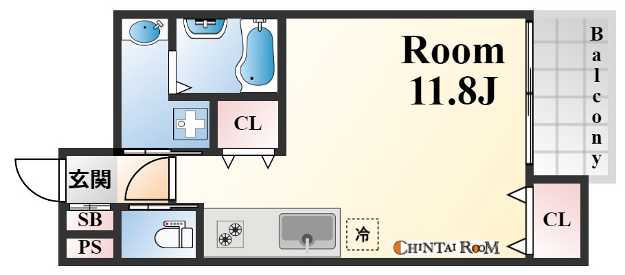 SDグランツ新神戸の間取り