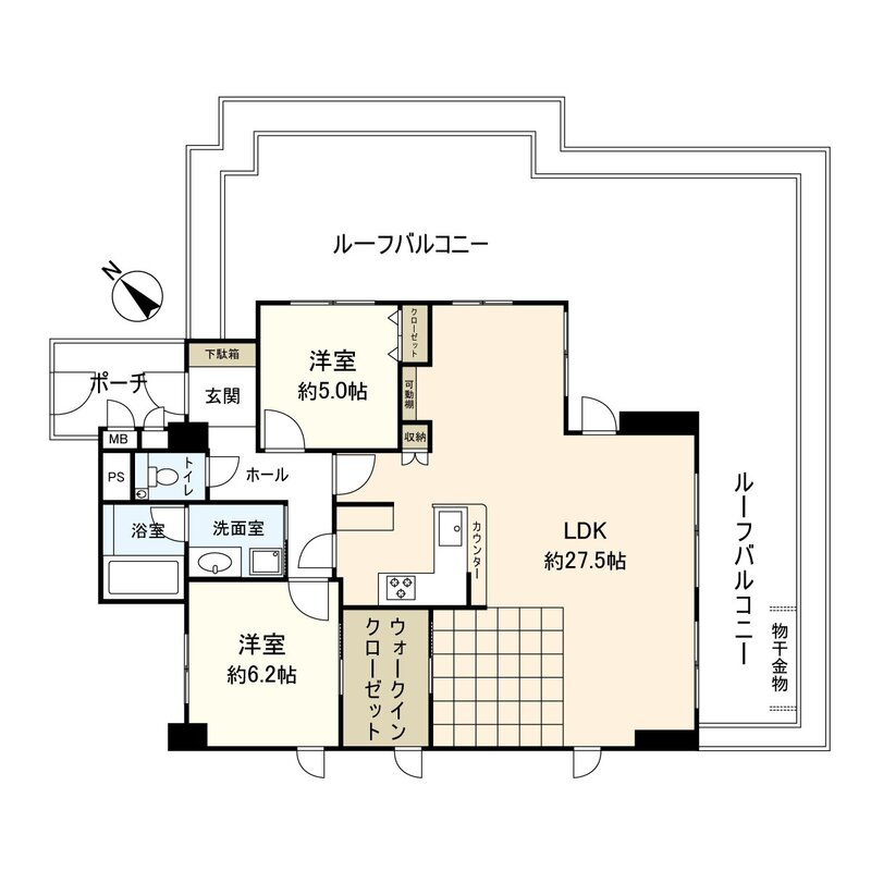 ディナスティ御影山手の間取り