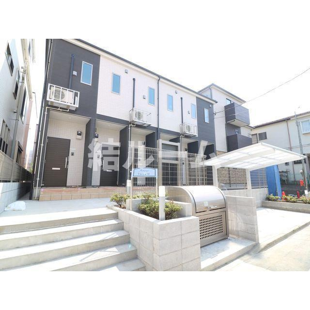 板橋区高島平１丁目のアパートの外観