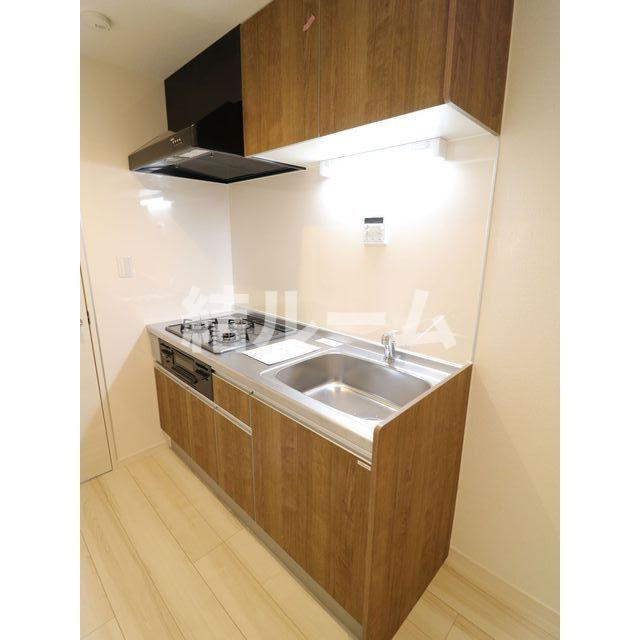 板橋区高島平１丁目のアパートのキッチン