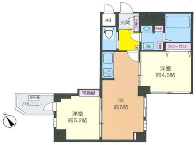 【間取り】 | 東池袋ハイツ弐番館 | 住宅ローン控除等利用可能なお部屋です。リフォーム済み！