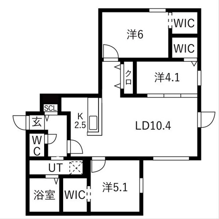 Ts COURT West13(読み:ティーエスコートウェスト13)