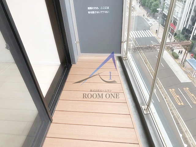 カレドタワーのバルコニー|バルコニーです。