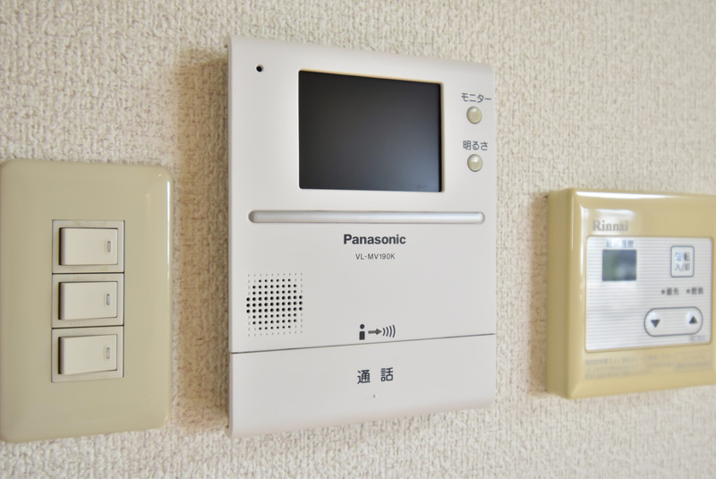 久留米市宮ノ陣４丁目のアパートのセキュリティ