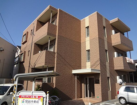 久留米市宮ノ陣４丁目のアパートの外観|外観です