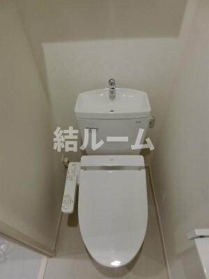 板橋区大山金井町の賃貸マンションのトイレ