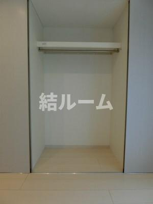 板橋区大山金井町の賃貸マンションの収納