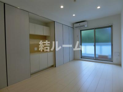 板橋区大山金井町の賃貸マンションの居間・リビング